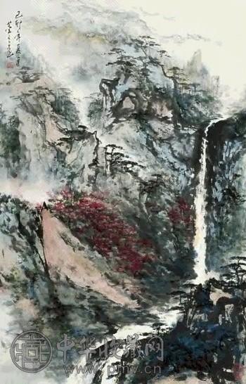 董良达 1999年作 山水 镜心 设色纸本