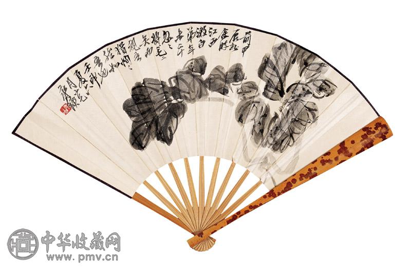 齐白石 白菜 水墨纸本