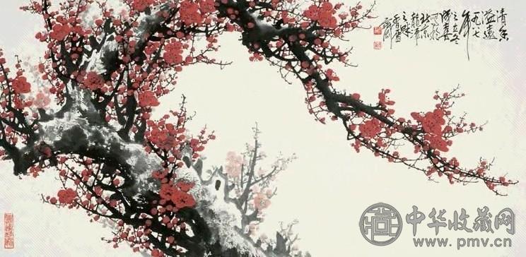 王成喜 清香溢远 镜心 设色