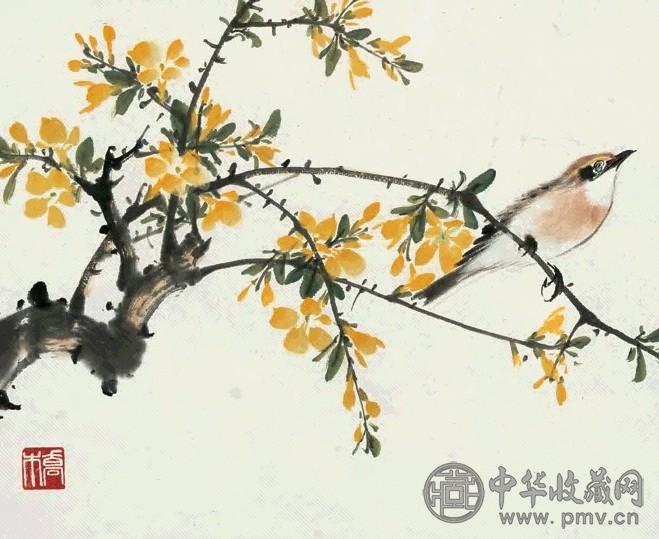 乔木 课徒稿花卉 纸本