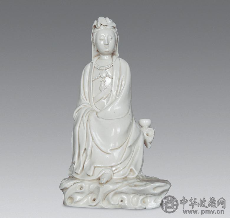 清早期 德化窑观音像