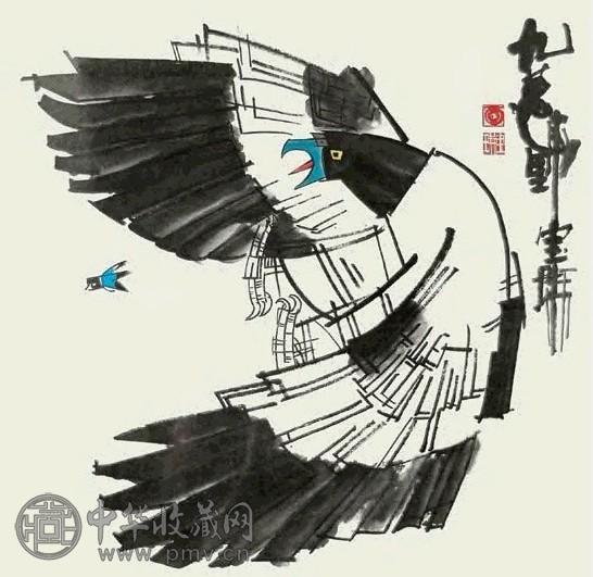 李宝瑞 九万里 镜心 设色