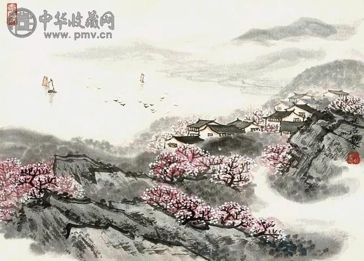 宋文治 山水 镜心 纸本