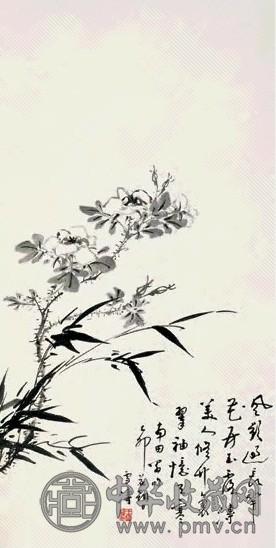 王雪涛 1939年作 玉露修竹 立轴 水墨纸本
