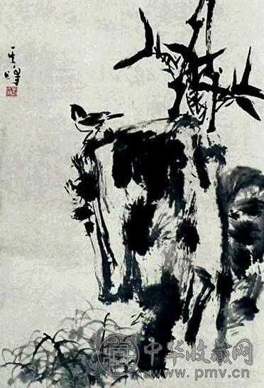 孙其峰 花鸟 立轴 设色纸本