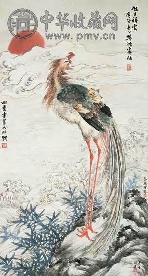 樊浩霖 1930年 丹凤朝阳 立轴
