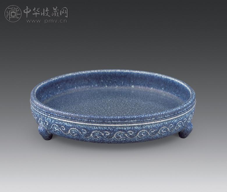 清咸丰 炉钧釉笔洗