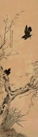 张槃 咸丰九年(1859年)作 春光图 立轴 设色绢本