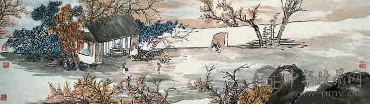 姚华 山水 手卷