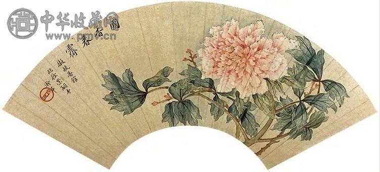 瀚华 国色春露 扇面