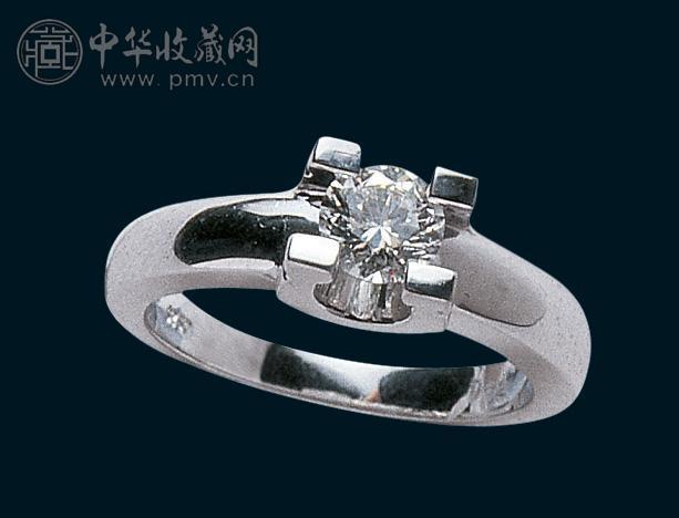 18K白钻戒