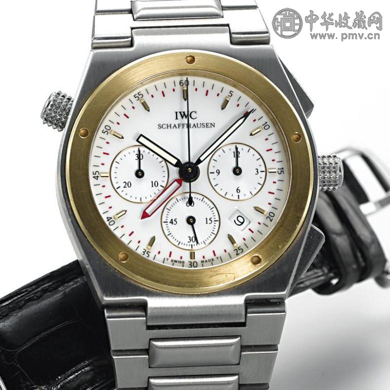 万国表「INGENIEUR」金钢计时石英腕表