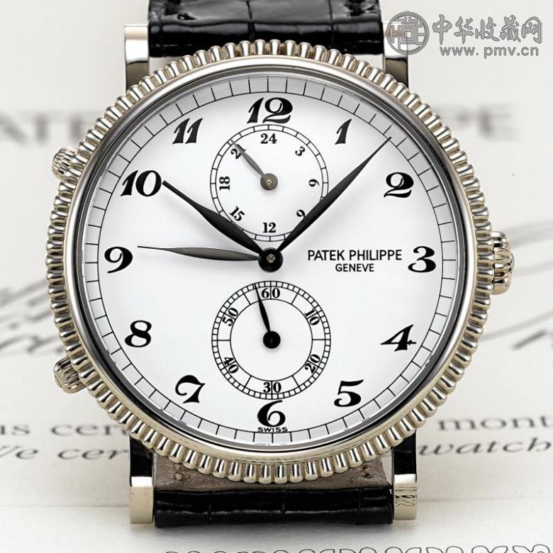 百达翡丽5034型号18k白金腕表