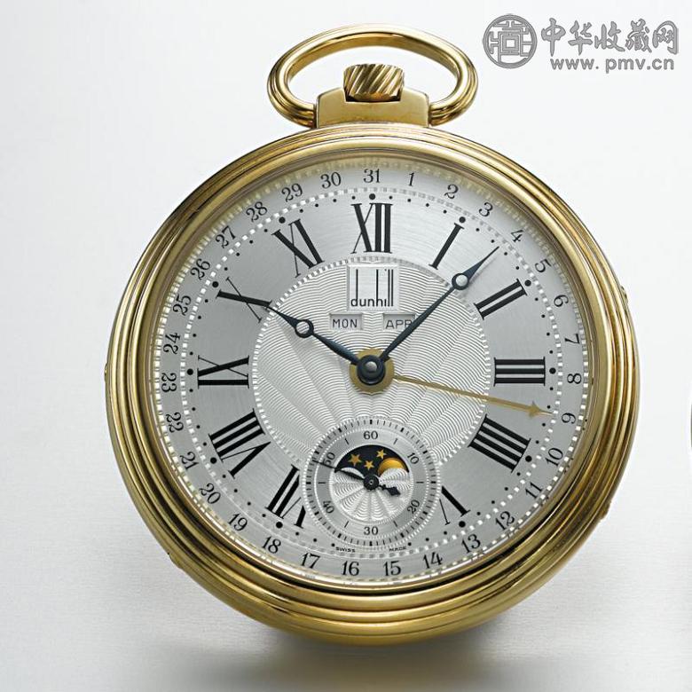 登喜路18k黄金怀表