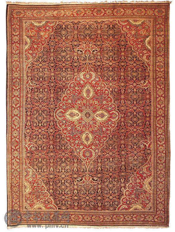 1910年作 大不里士地毯