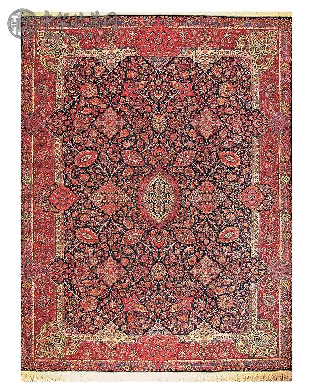 约1900-1925年作 克山大波萨那耶地毯