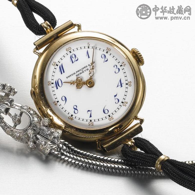 百达翡丽女装18k黄金腕表