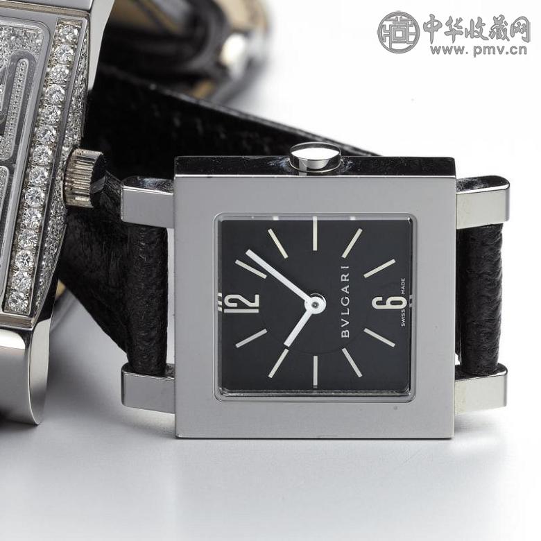 宝格丽女装精钢石英腕表