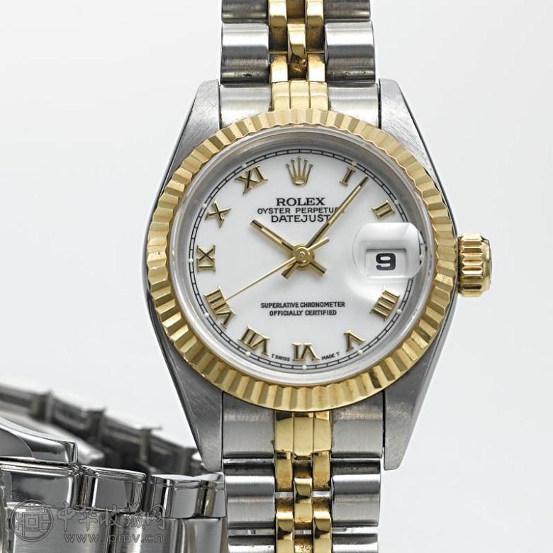 劳力士「DATEJUST」女装金钢腕表