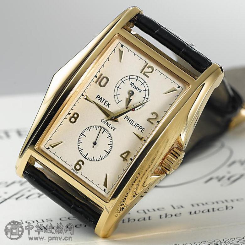百达翡丽5100型号限量版18k黄金腕表