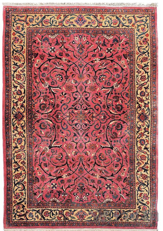 约1925-1950年作 克山地毯