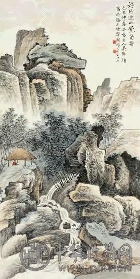 吴淑娟 好竹连山 轴