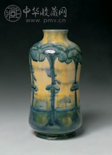 十九世纪 英国彩陶罐