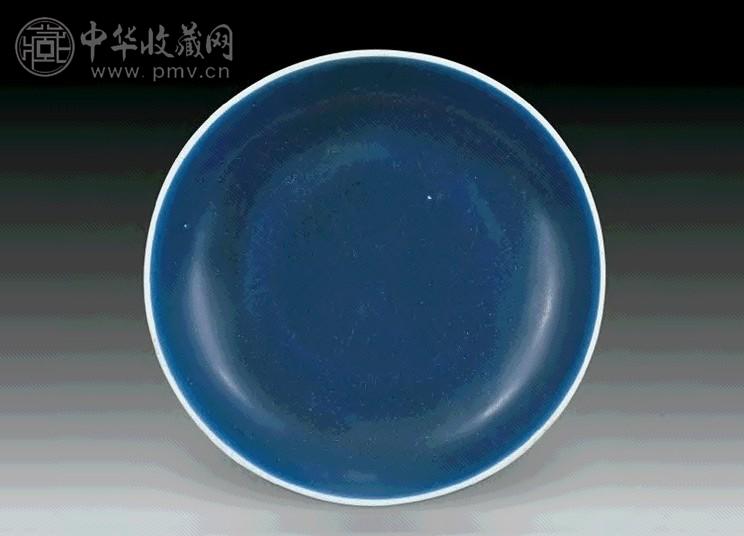 清雍正 祭蓝大盆