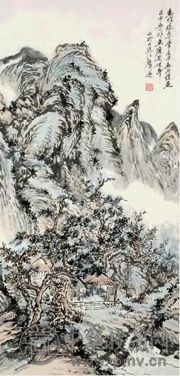 汪声远 山水 立轴
