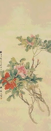 张兆祥 牡丹 轴