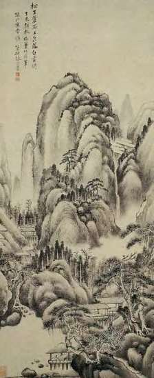 张宗苍 山水 轴