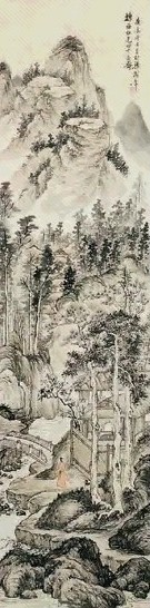 梁树年 山水 镜心 设色纸本