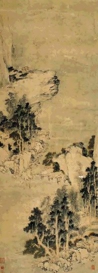 方士庶 山水 镜心 纸本设色
