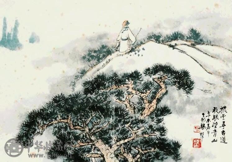 梁树年 人物 镜心 纸本