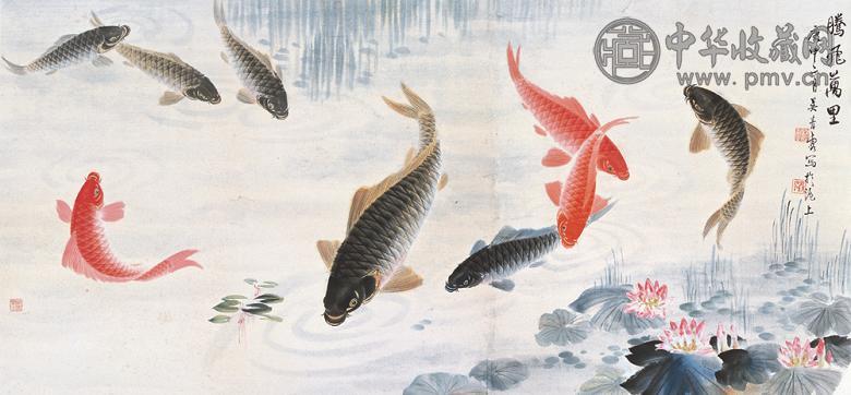 吴青霞 腾飞万里图 镜心 设色纸本