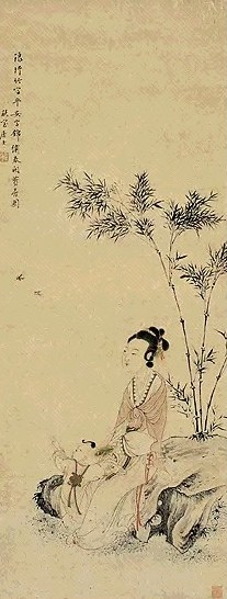 余集 春开燕喜图 镜心