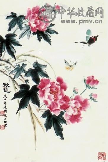 金鸿均 花鸟 镜心 纸本