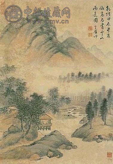 翟大坤 山水 轴