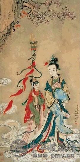 张兆祥 人物 立轴 设色纸本