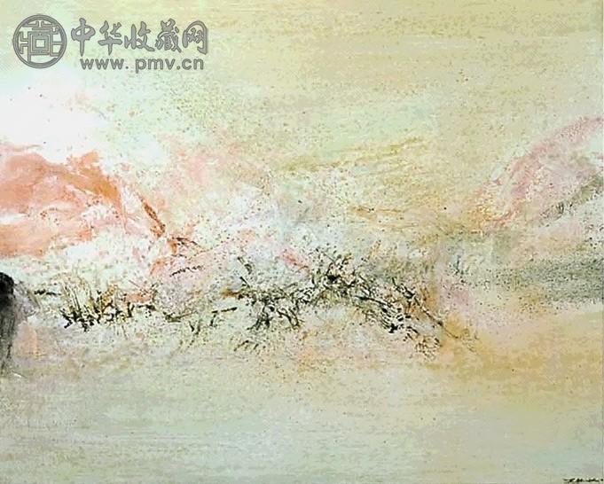 赵无极 1986年作 17.2.86 油画 画布