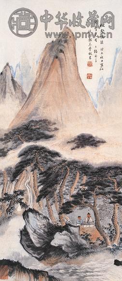 李秋君 1943年作 山水 立轴