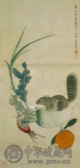 现代 俞致贞 拟宋人笔意 轴