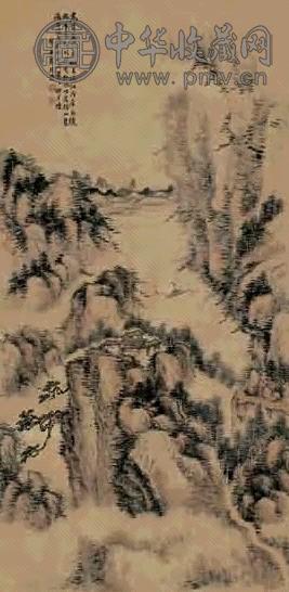 朱烈 山水 立轴