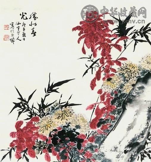 何涵宇 春光图 立轴 纸本