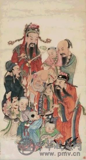 焦秉贞 人物 立轴 纸本