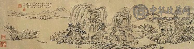清 永瑢 山水 卷