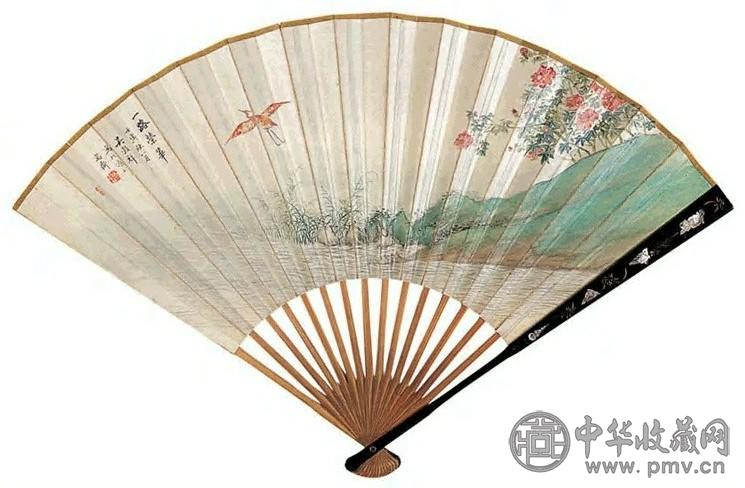 吴穀祥 一路荣华 成扇