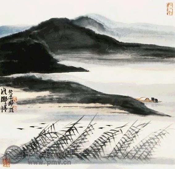 林曦明 水乡情 镜心 纸本