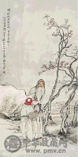 钱慧安 人物 轴