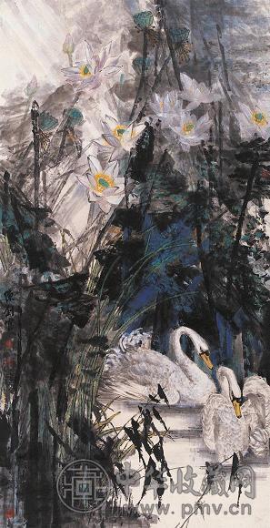 陈钊 高洁图 镜心